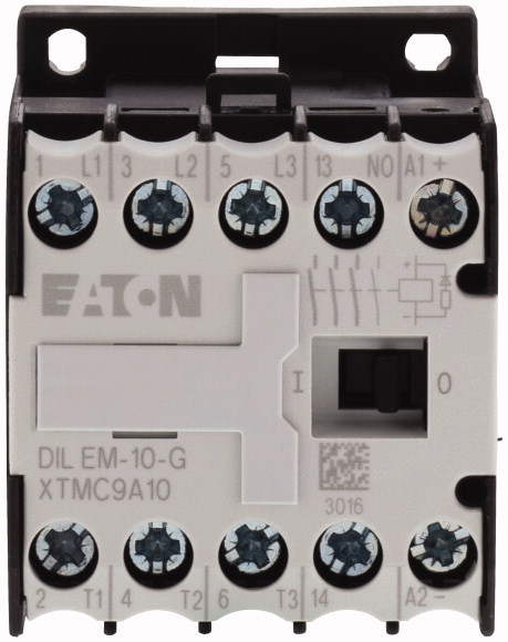 Eaton xStart DILEM Contactor, 24 V ac Coil, 3-Pole, 9 A, 4 kW, 3NO, 400 V ac