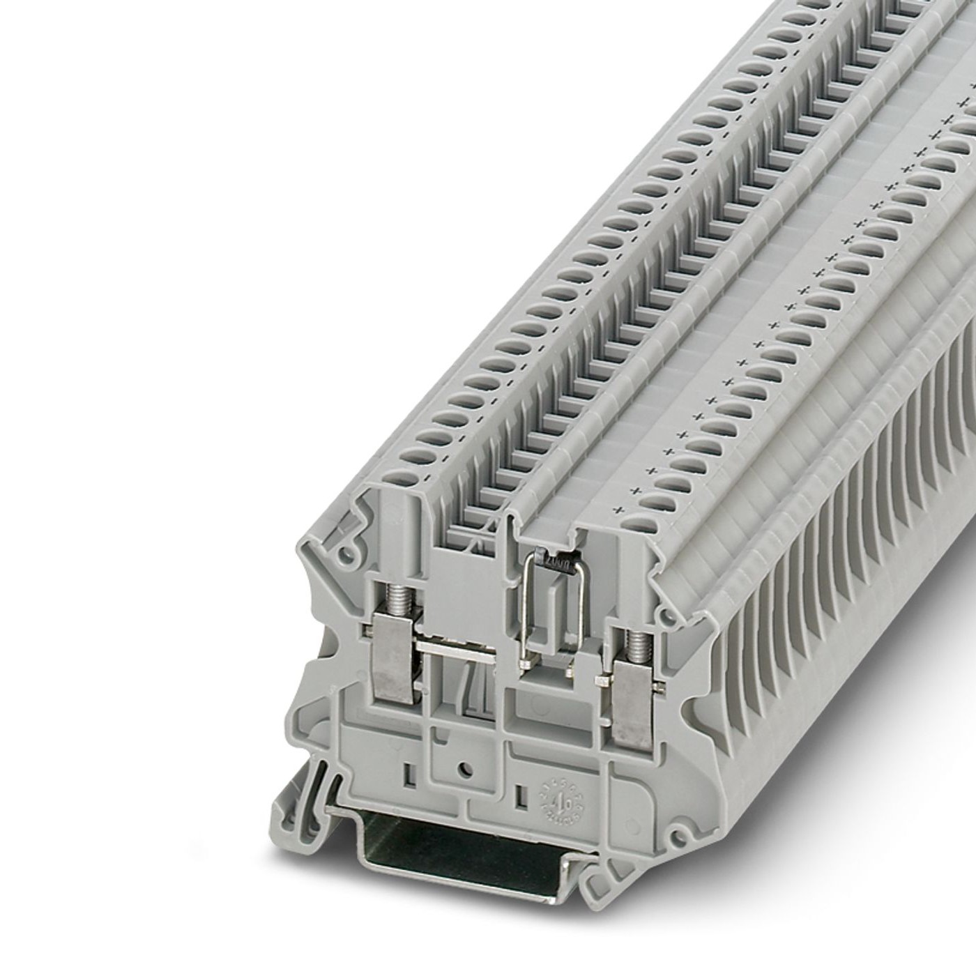 Phoenix Contact 3064140 UT 2.5-MTD-DIO/R-L Series Grey, 2.5mm², Single-Level, Screw Termination