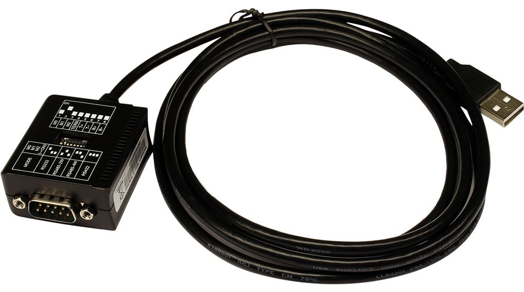 Exsys USB A Male to D-sub, 9 Pin Male Converter Cable