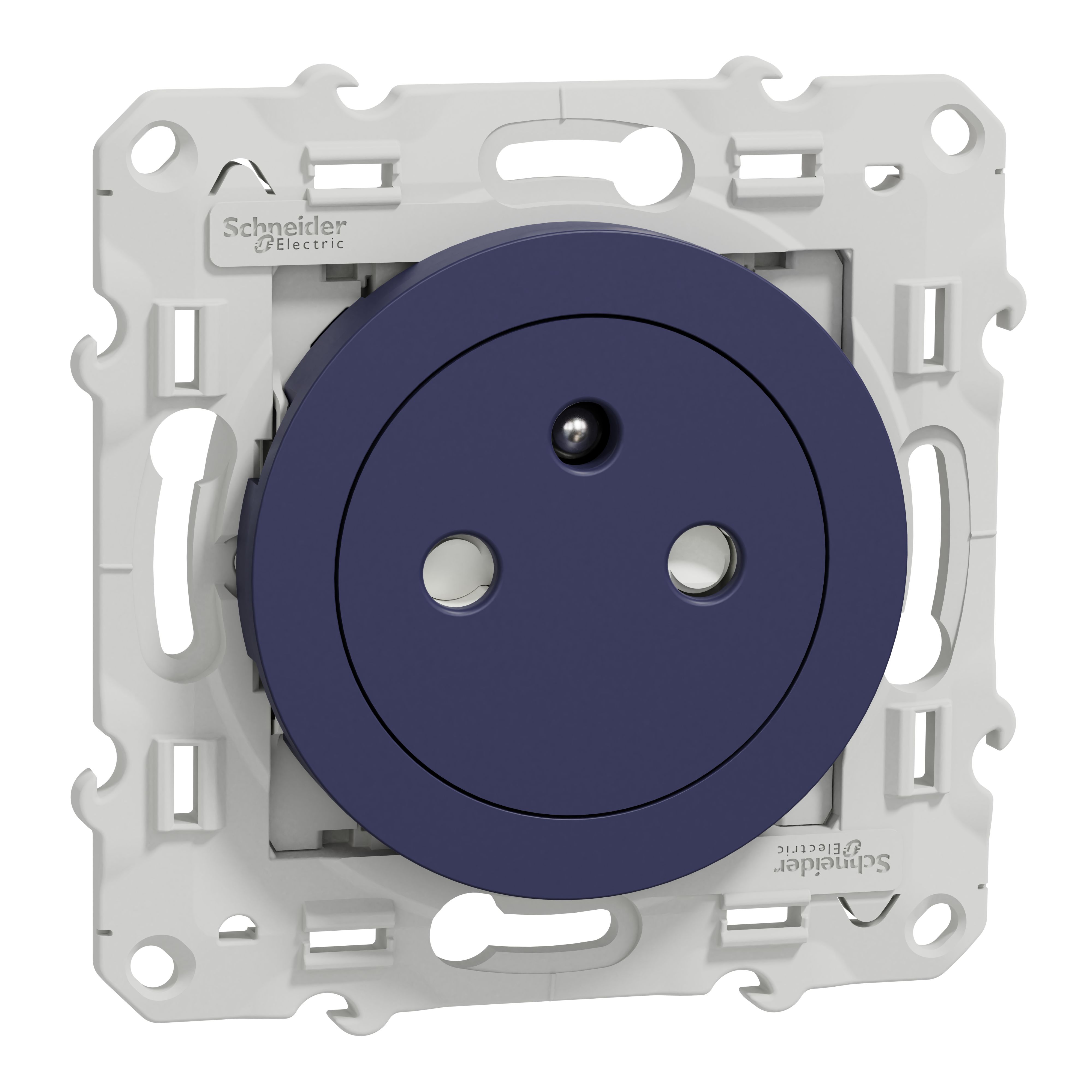 Schneider Electric Blue, 1 Gang, Odace