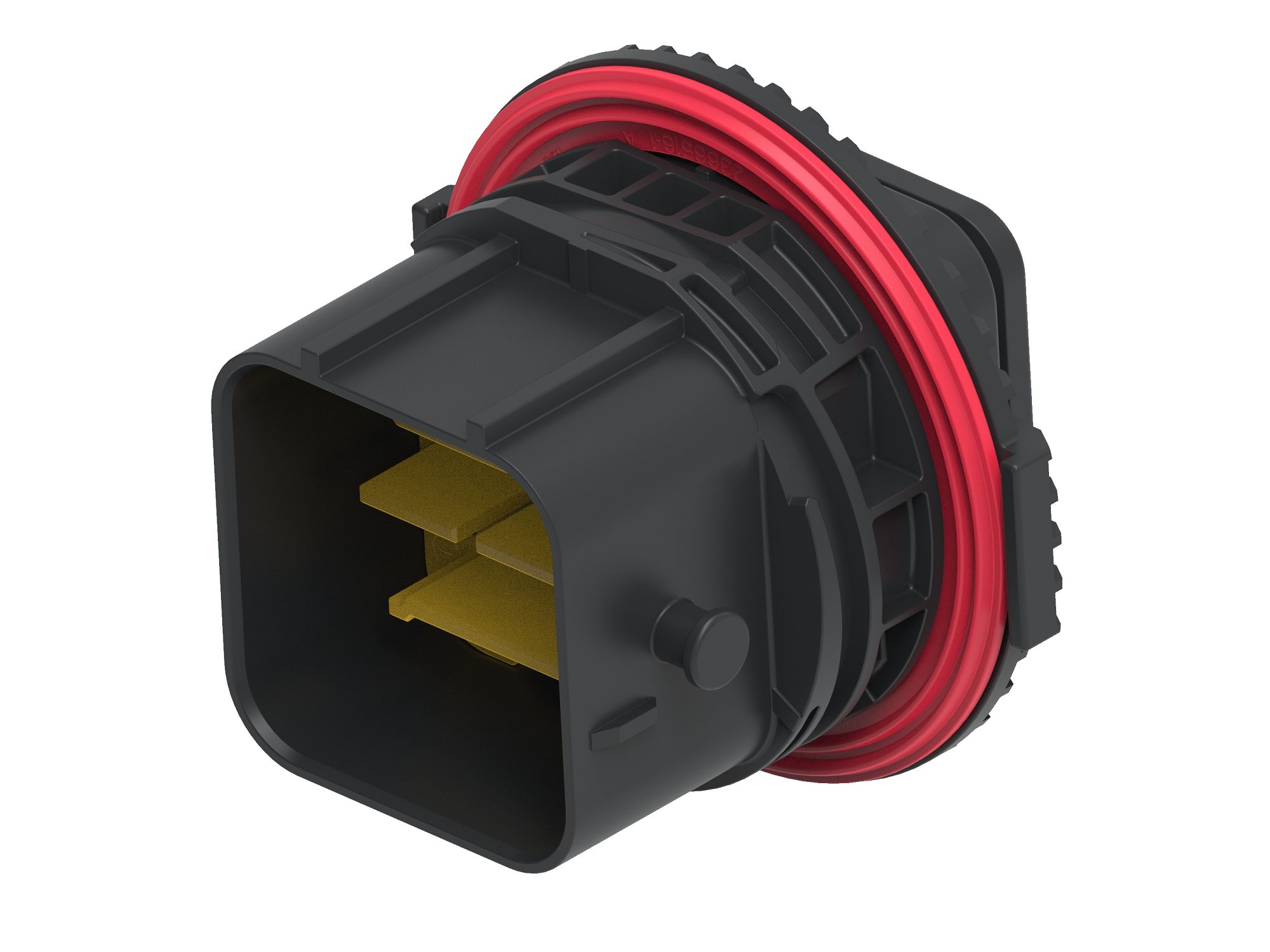 TE Connectivity, 2-2366509 Connector Housing Receptacle Black Cable Mount 48 Way, Cable Termination 2-2366509-1