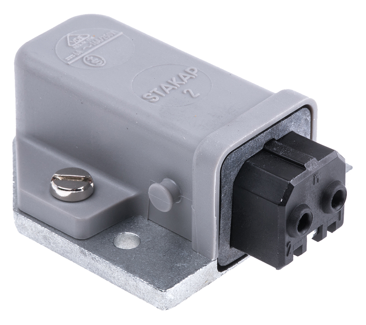 Hirschmann, ST Panel Mount Industrial Power Plug, Rated At 16A, 250 V