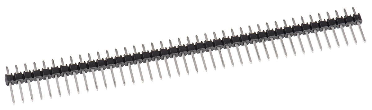 Molex C-Grid III Series Straight Through Hole Pin Header, 40 Contact(s), 2.54 mm Pitch, 1 Row, Unshrouded