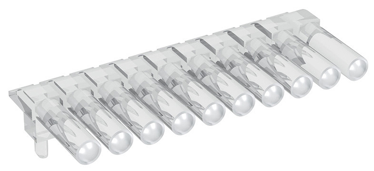 1271.2010 MENTOR, PCB Mounted 10-Way Right Angle LED Light Pipe, Clear Round Lens