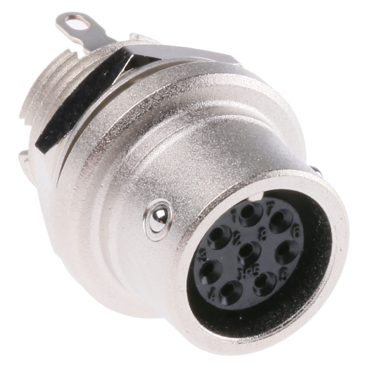 Hirose Circular Connector, 8 Contacts, Panel, Miniature Connector, Socket, Female, MXR Series