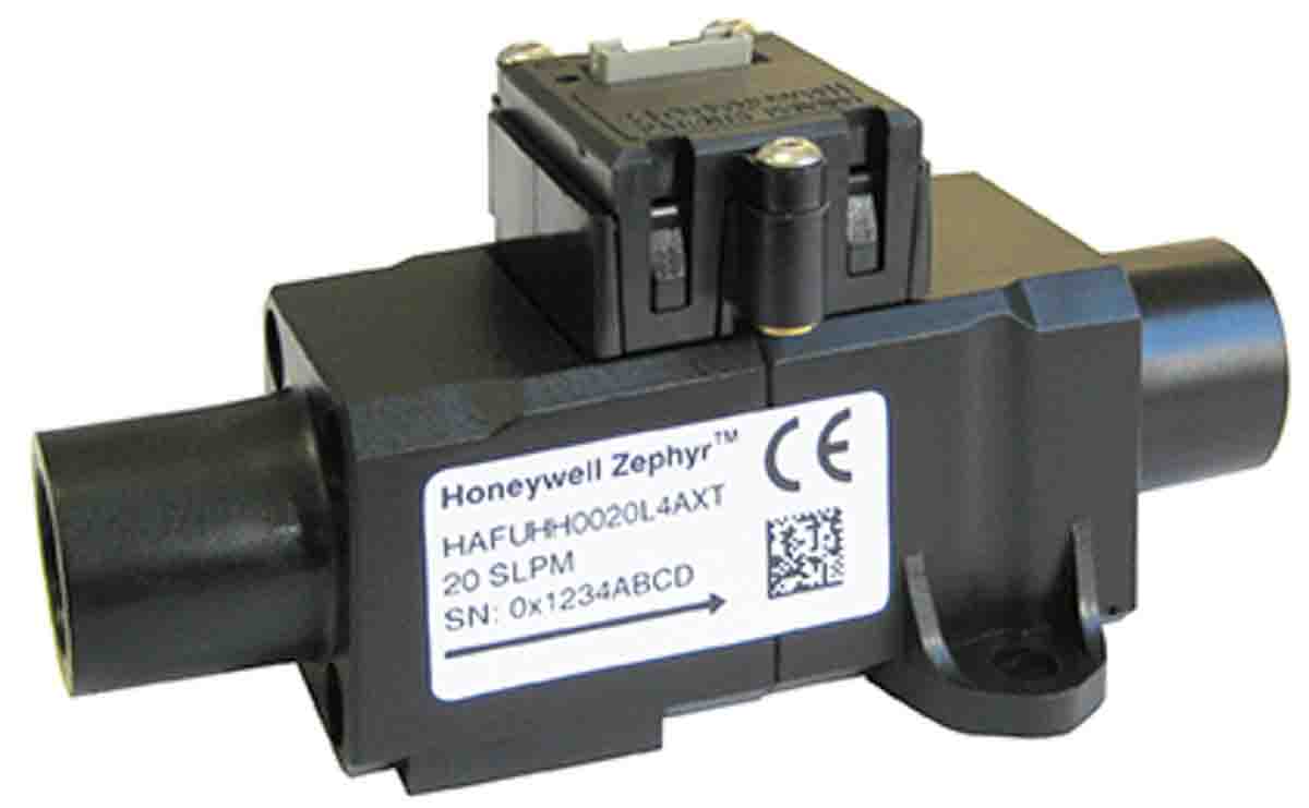 Honeywell HAF Series Digital Airflow Sensor for Air, Gas, 0 l/min Min, 20 L/min Max