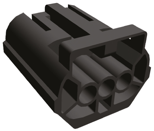 TE Connectivity, Econoseal III 070 Automotive Connector Socket 3 Way 344273-1