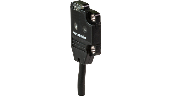 Panasonic Retroreflective Photoelectric Sensor, Flat Sensor, 2 → 25 mm Detection Range