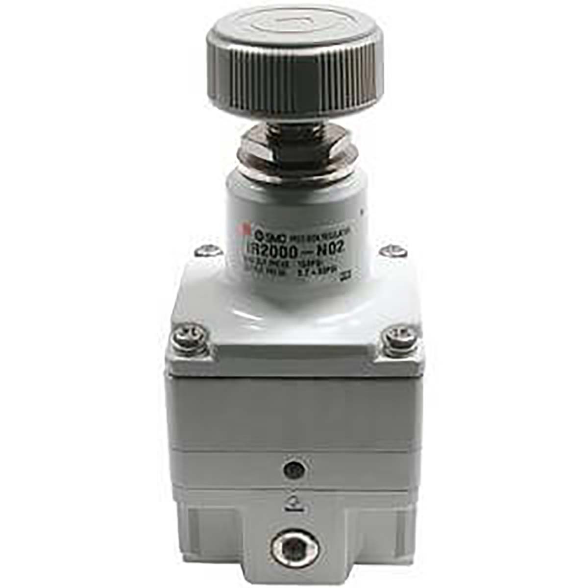 SMC Rc 1/8 Pneumatic Regulator - 0.01MPa to 0.8MPa, 1/8in, 1MPa max. input
