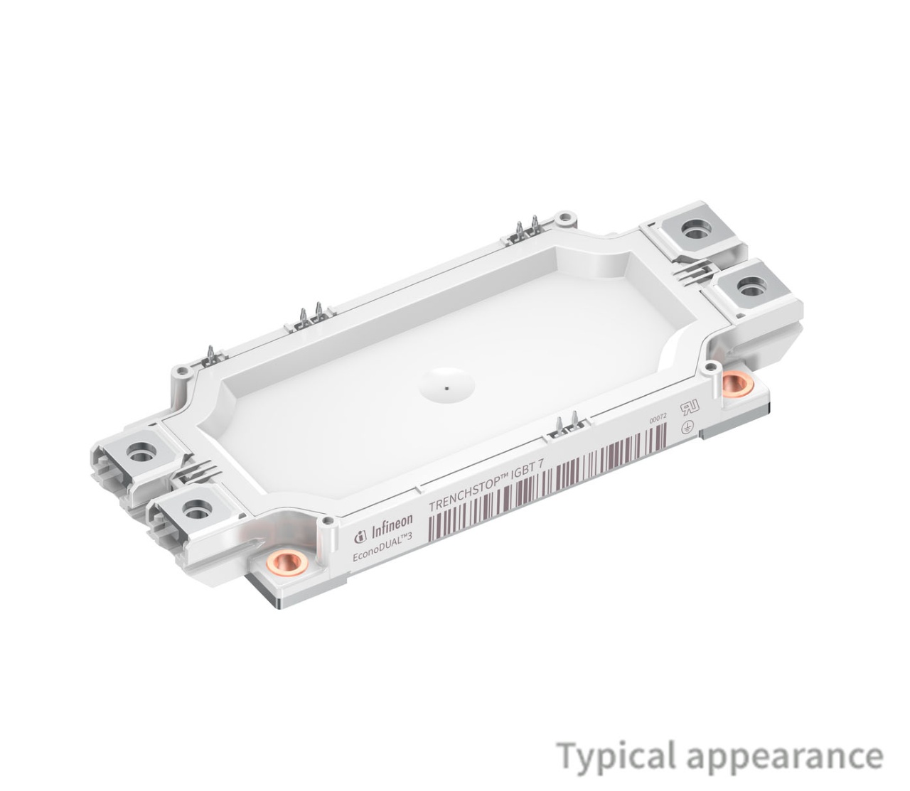Infineon FF750R17ME7DPB11BPSA1, P-Channel Dual IGBT, 650 A 1700 V AG-ECONOD, Through Hole