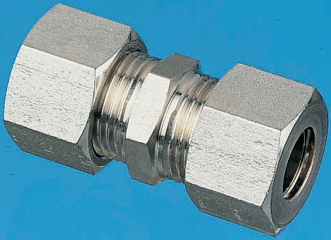 Legris Stainless Steel Pipe Fitting, Straight Coupler