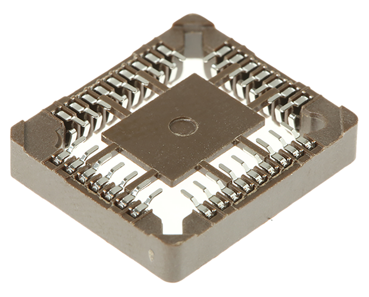 Preci-Dip 1.27mm Pitch 32 Way SMD PLCC IC Socket