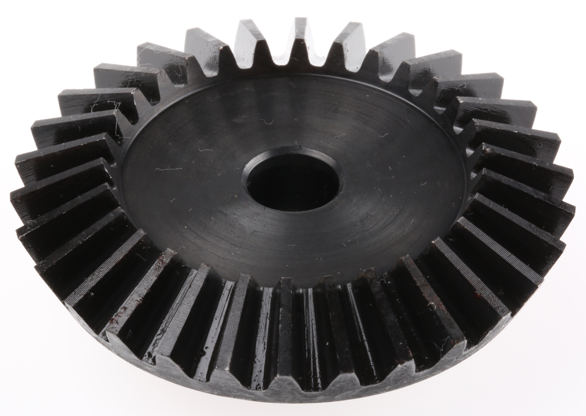 RS PRO Steel Bevel Gear, 10mm Bore, 30 Teeth, 2 Module