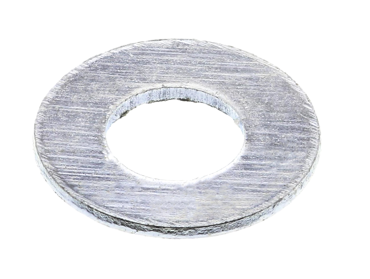RS PRO Bright Zinc Plated Steel Plain Form A Washers, M2, DIN 125A
