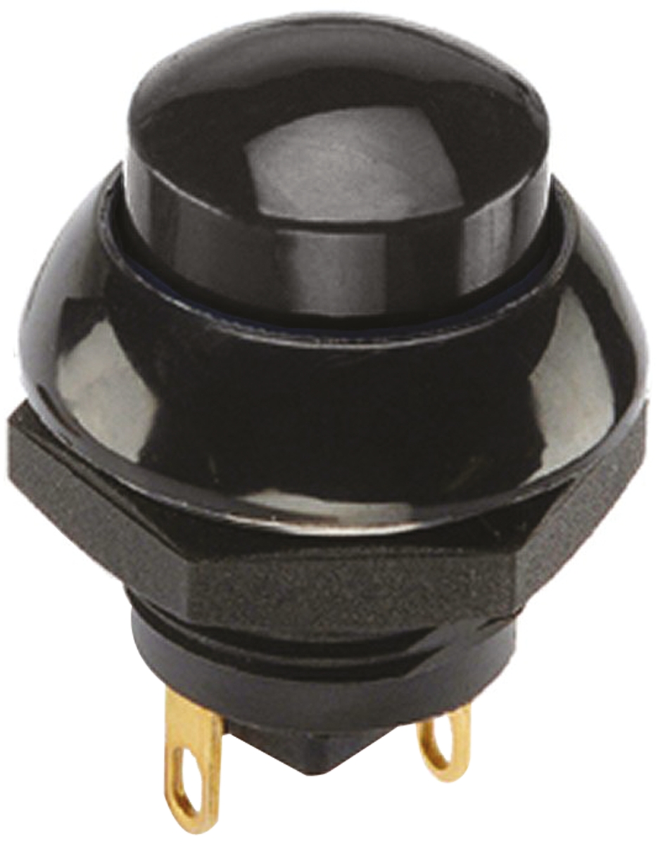 Otto Push Button Switch, Momentary, Panel Mount, SPDT, 25V dc, IP68S