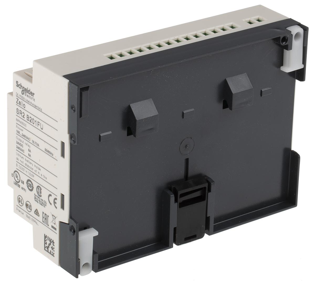 Schneider Electric Zelio Logic Smart Series Logic Module, 120 V ac, 240 V ac Supply, Relay Output, 12-Input, Discrete