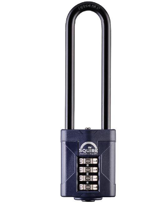 Squire Combination Weatherproof Combination Padlock, 8mm Shackle