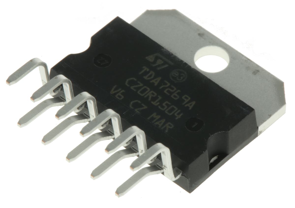 STMicroelectronics,Audio14W, 11-Pin MULTIWATT V TDA7269A