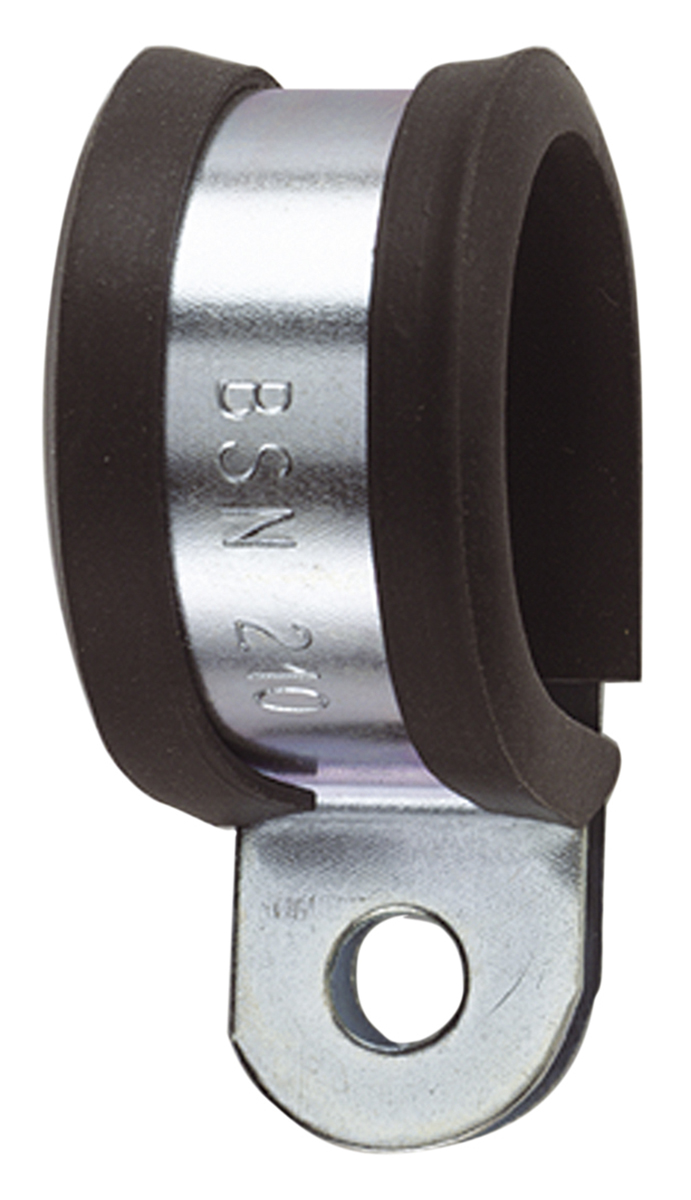 Flexicon P Clip, Cable Clip, 44mm Nominal Size, Bright Zinc Plated PVC