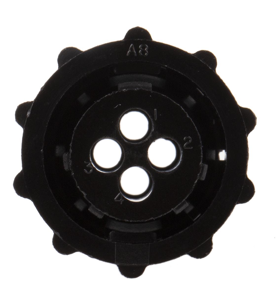 TE Connectivity Circular Connector, 4 Contacts, Cable, Standard Connector, Plug, Female, CPC Series