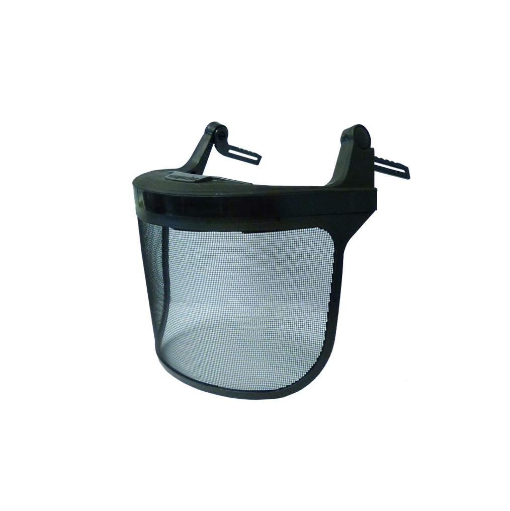 Centurion Safety Flip Up Nylon Mesh Visor Helmet with Face Guard , Resistant To Impact