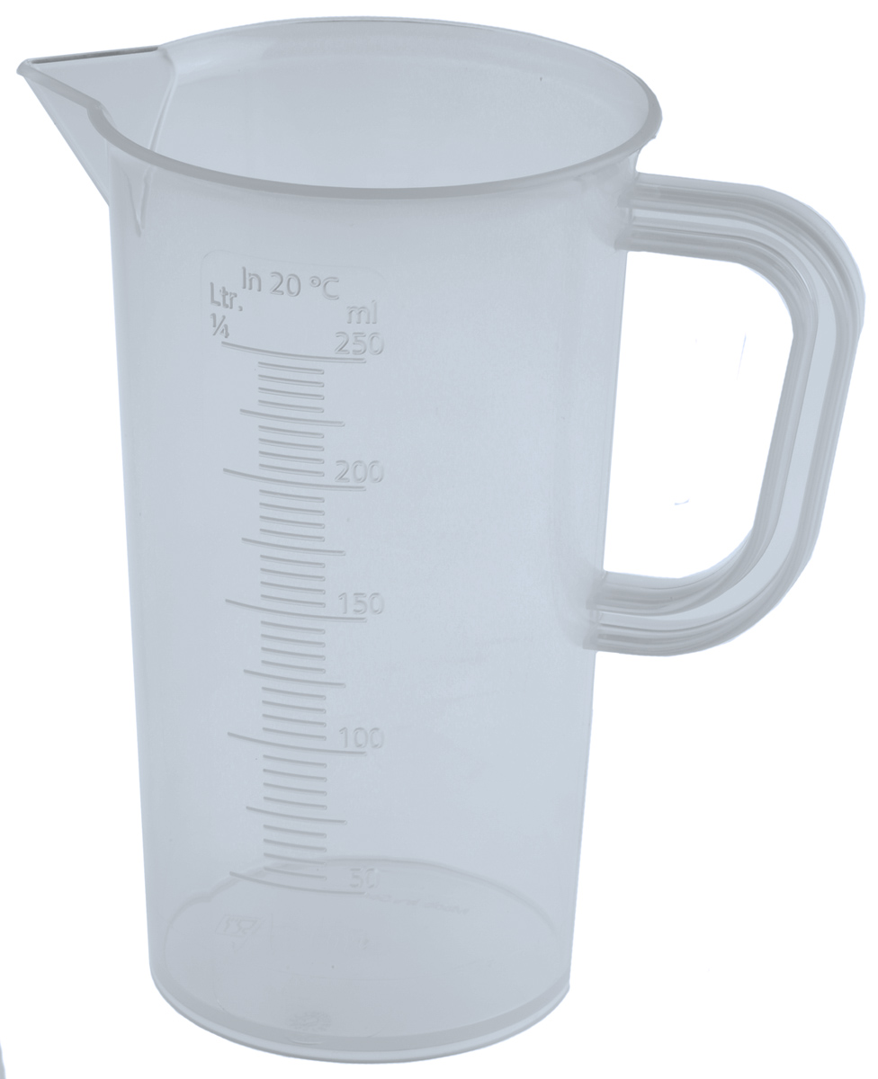 RS PRO PP 250ml Laboratory Jug