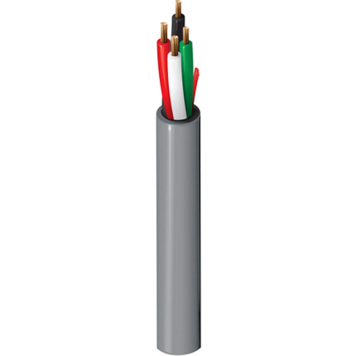 Belden 5302UE Control Cable, 4 Cores, 0.82 mm² 18 AWG, Unscreened, 152 m, Grey Polypropylene Sheath