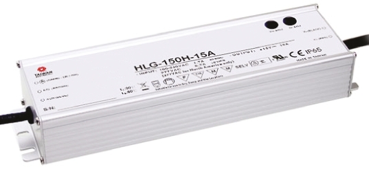 MEAN WELL LED Driver, 24V Output, 151.2W Output, 6.3A Output, Constant Voltage Dimmable
