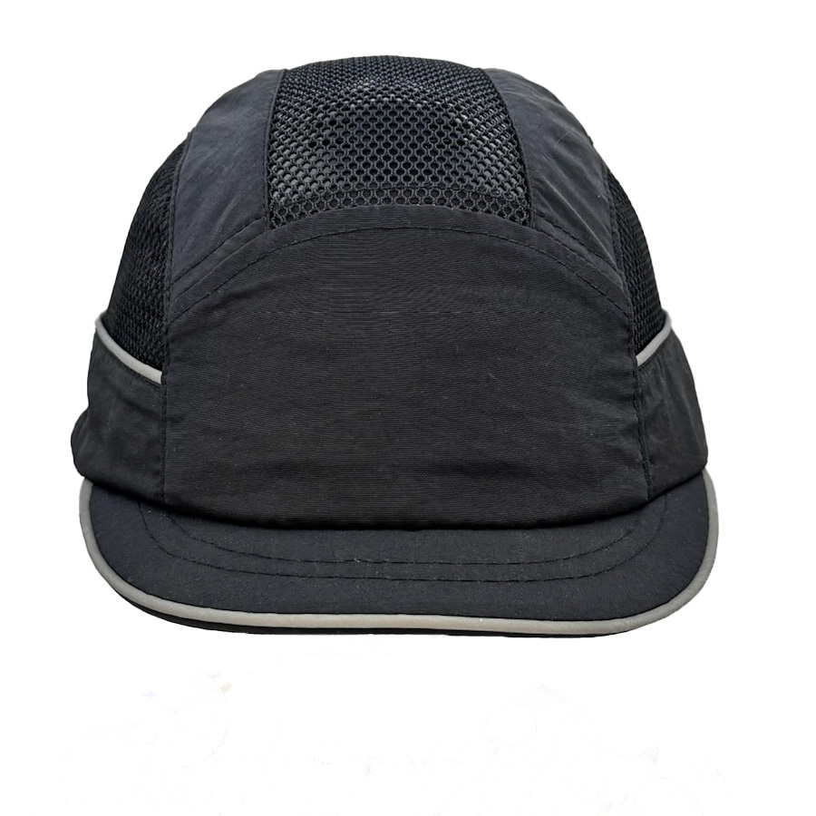 SURFLEX Black Short Peaked Bump Cap, PPE Protective Material