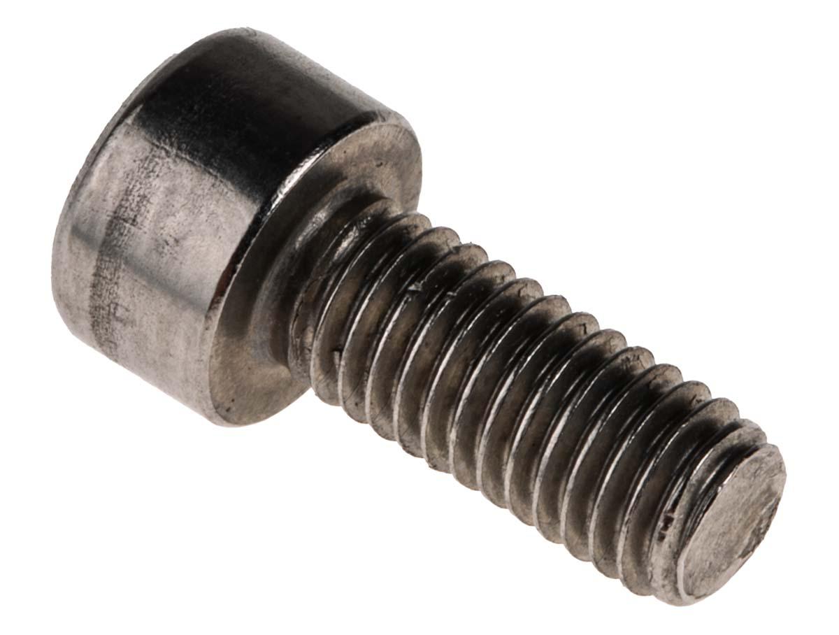 RS PRO Stainless Steel Hex Socket Cap Screw, DIN 912, M5 x 12mm