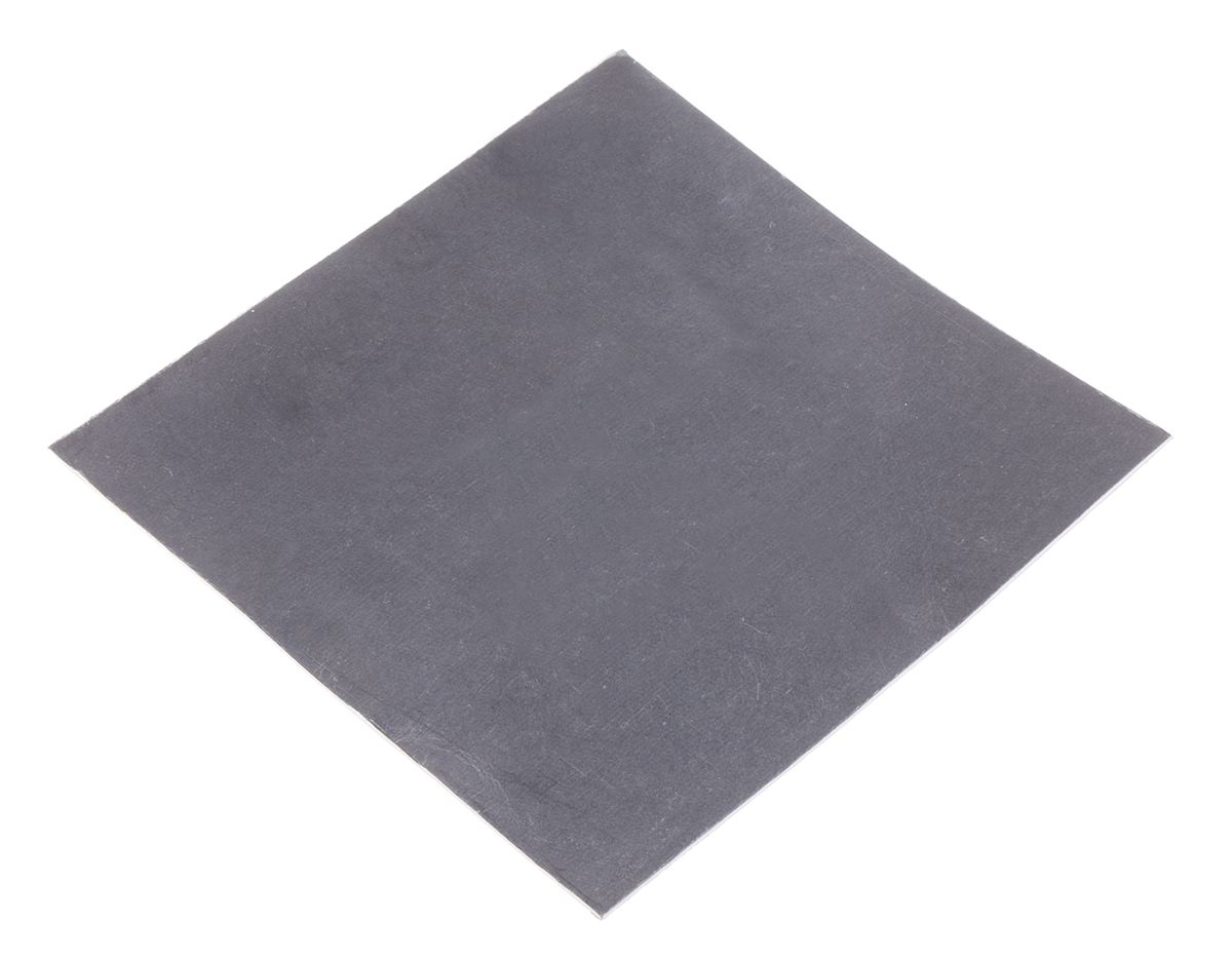 RS PRO Thermal Interface Sheet, 0.8mm Thick, 13W/m·K, Graphite, 150 x 150mm