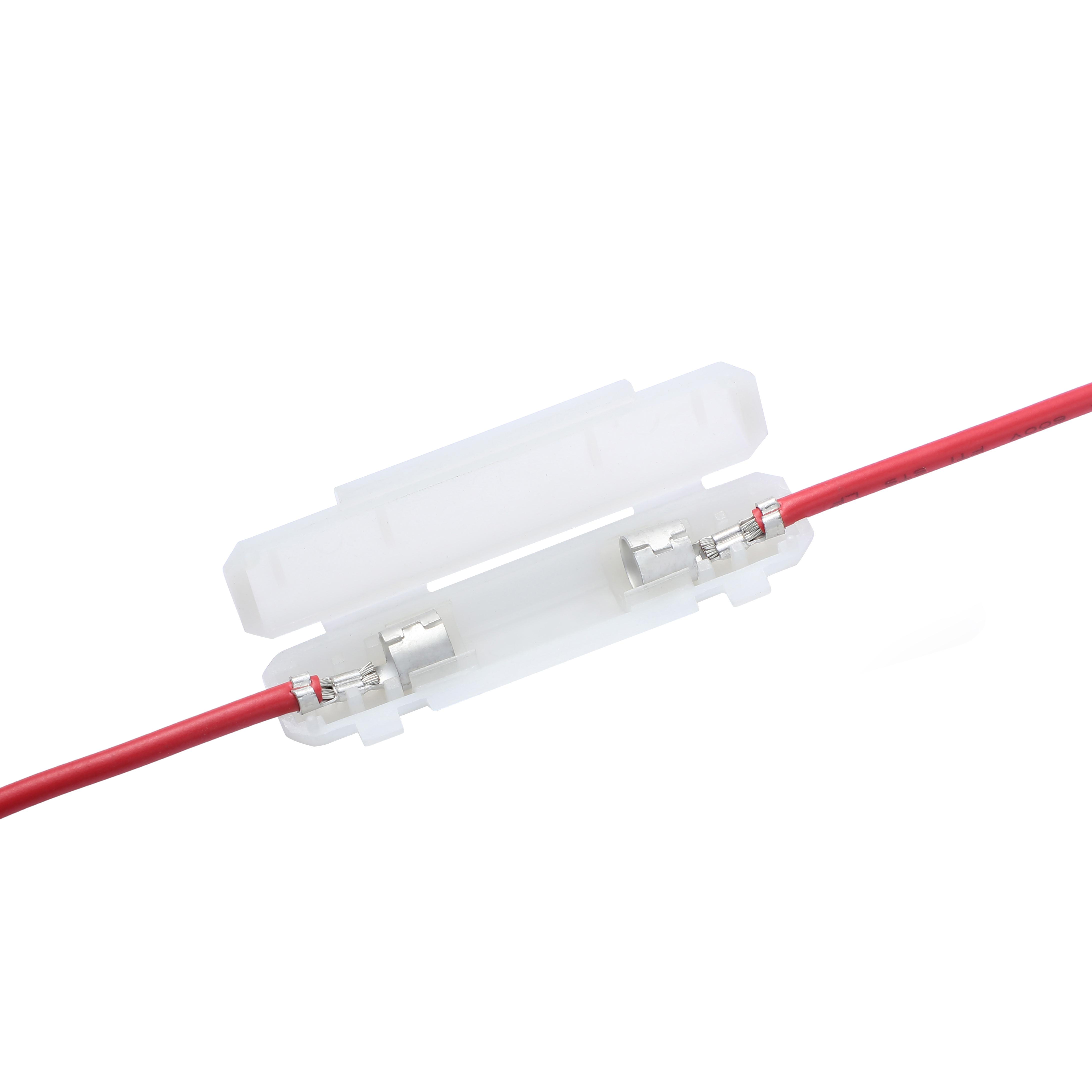 RS PRO 15A Inline Fuse Holder for 6x30/6.35x32mm Fuse, 500V ac/dc