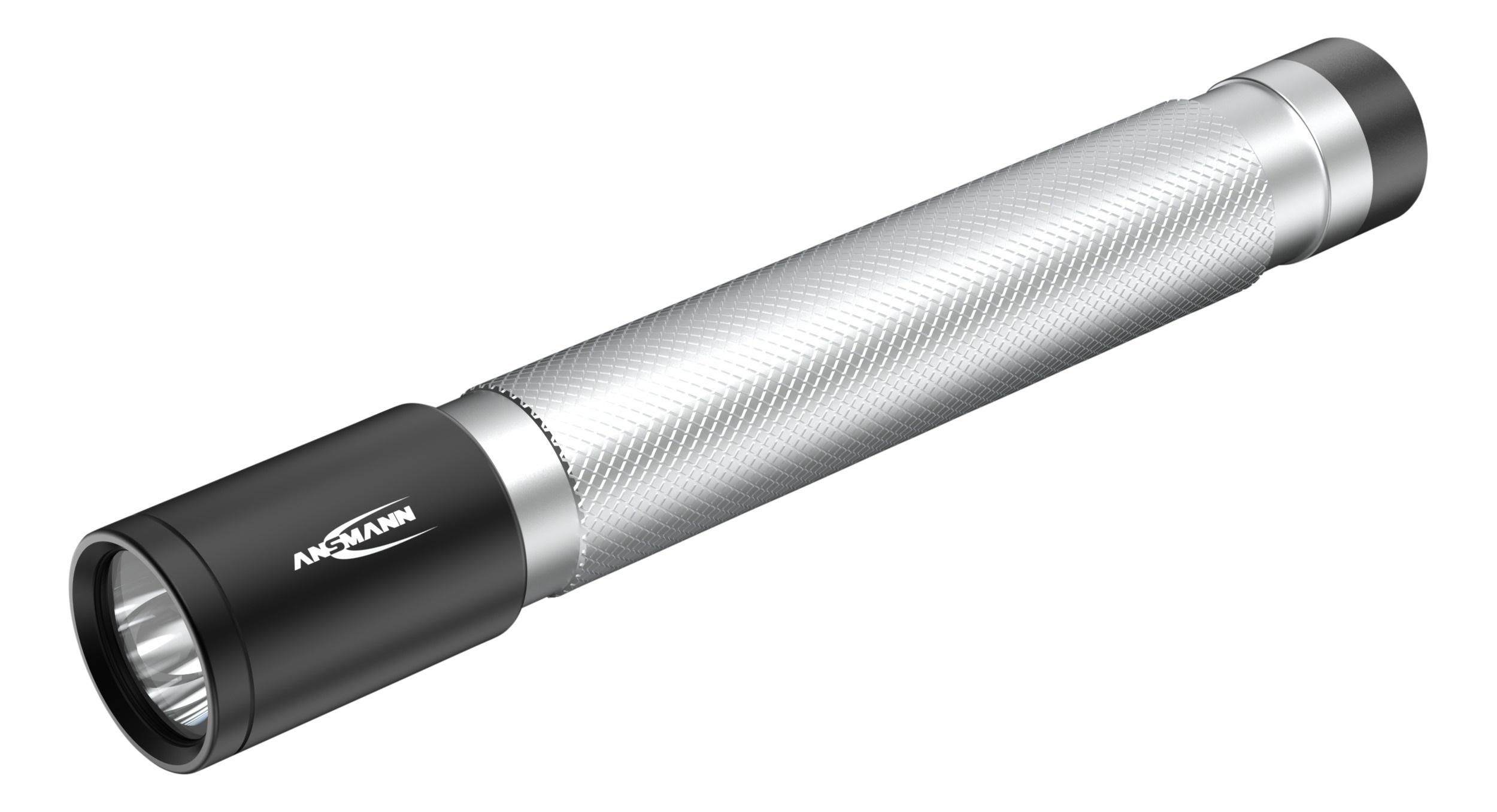 Ansmann LED LED Torch Black/Silver 150 lm, 142 mm