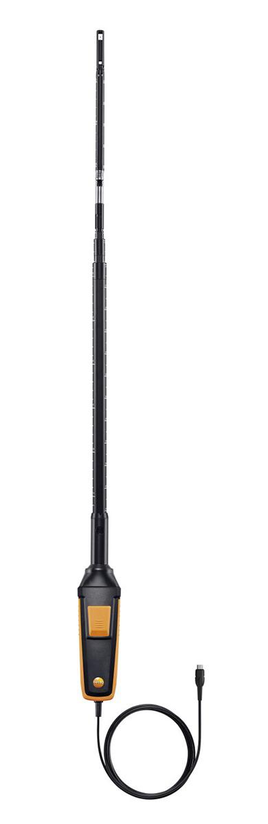 Testo Probe for Air Velocity, Humidity, Temperature, +70°C Max, 95%RH Max