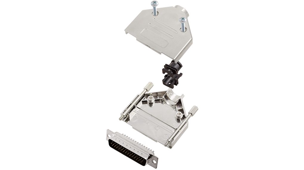 Encitech Connectors, 6355 Series D Sub Hoods For Use With For Cable