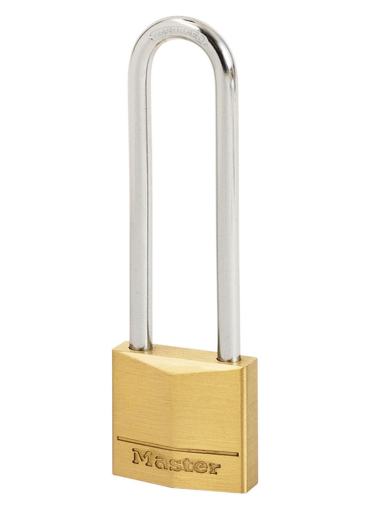 Master Lock Padlock Brass Padlock, 7mm Shackle, 50mm Body