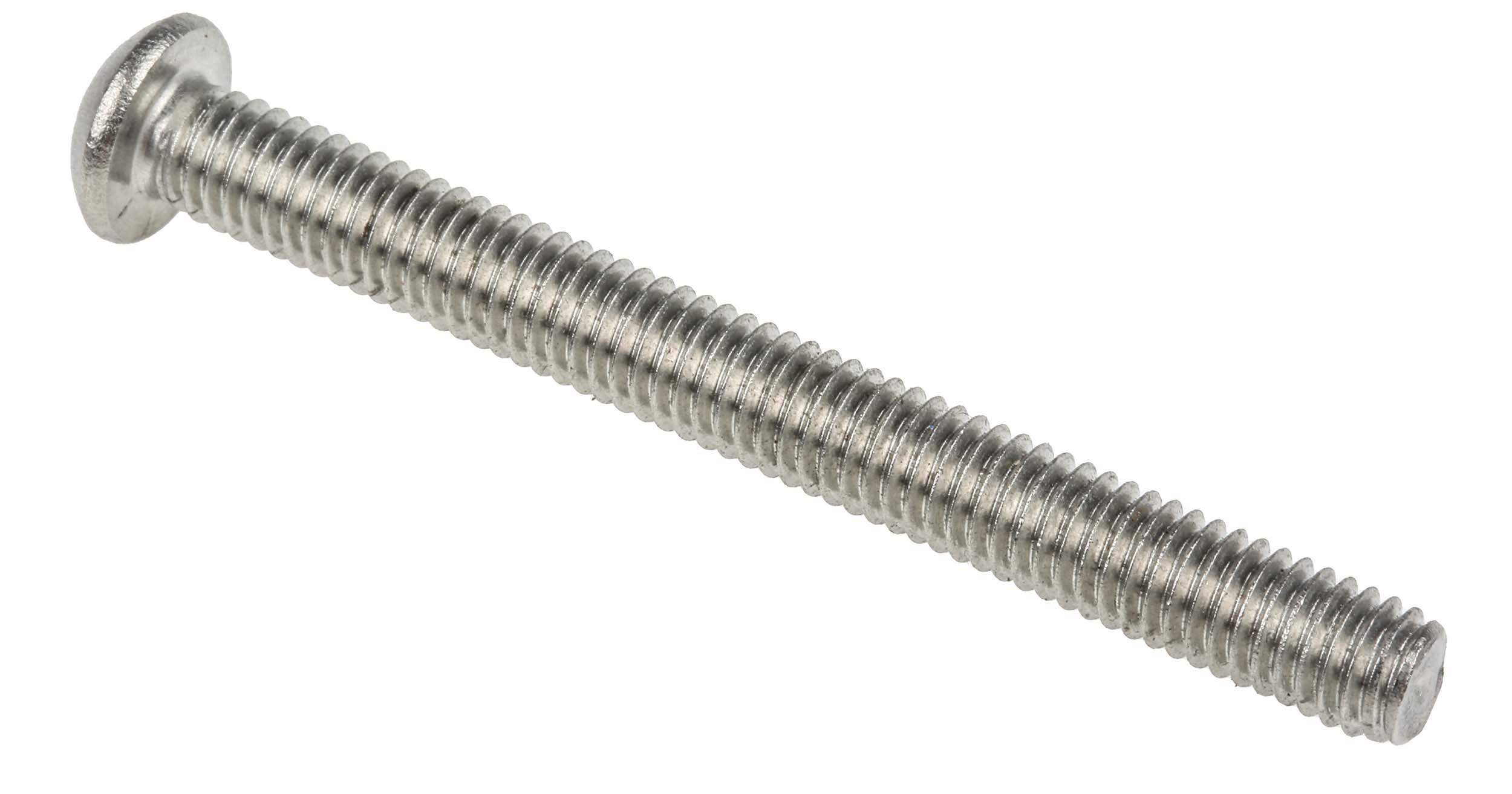 RS PRO Stainless Steel Hex Socket Button Screw, ISO 7380, M6 x 60mm