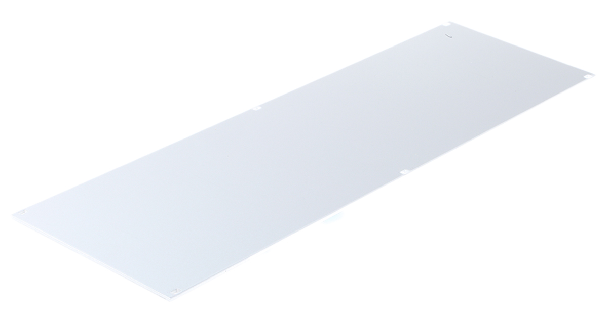 nVent SCHROFF Grey Aluminium Front Panel, 3U, 84HP, 426.4 x 128.4mm