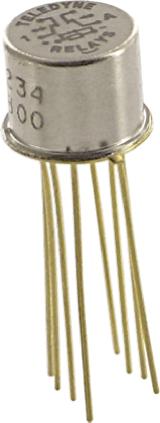 Teledyne PCB Mount RF Relay, 12V dc Coil, DPDT