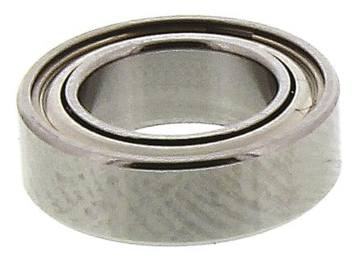 NMB DDR-2ZZRA5P24LY121 1 Row Ball Bearing - 3.17 mm ID, 9.52 mm OD