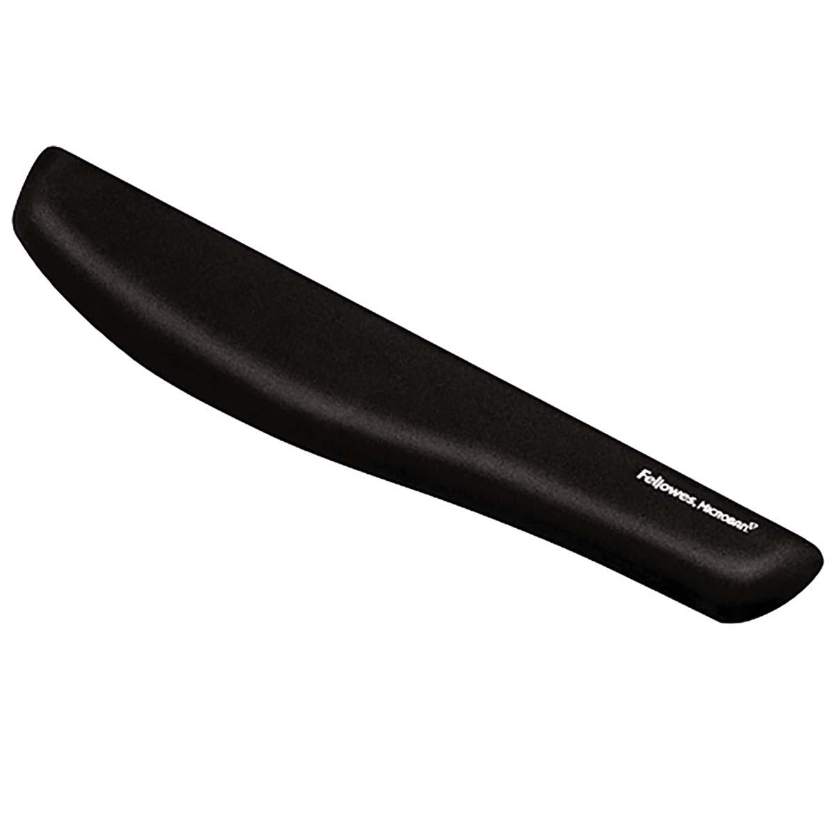 Fellowes Black Foam, Mesh Fabric, Plastic Wrist Rest 81 x 460.4 x 25.4mm 25.4mm Height