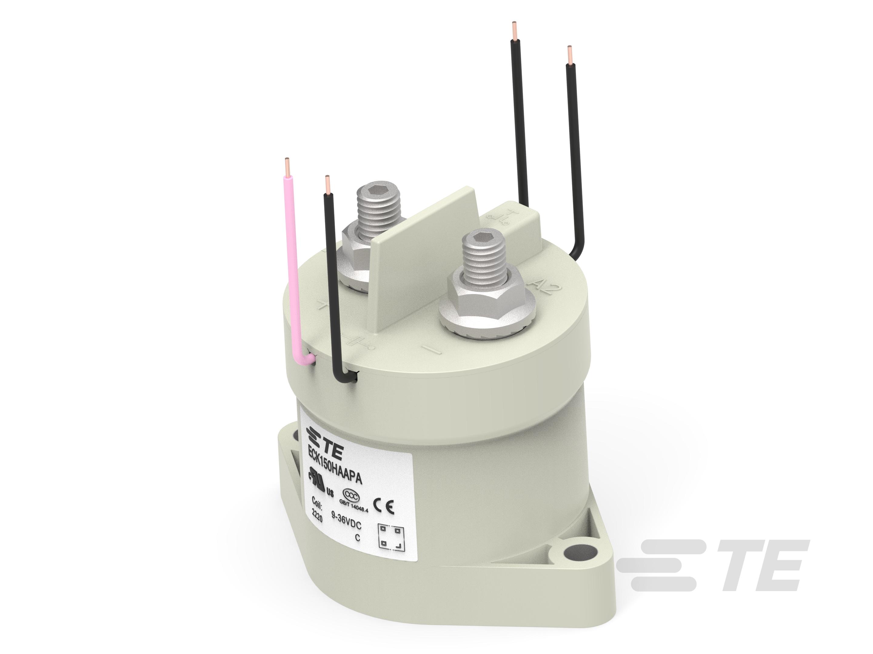 TE Connectivity ECK150 ECK150 Contactor, 36 VDC Coil, 1-Pole, 150 A, 1 Form X (NO - DM)