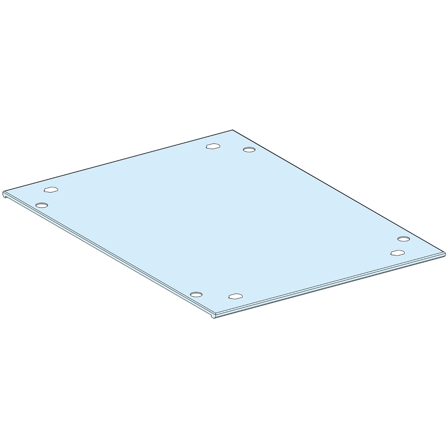 Schneider Electric PrismaSeT P Series Sheet Steel Roof Plate for Use with PrismaSeT P Enclosure, 600 x 300mm