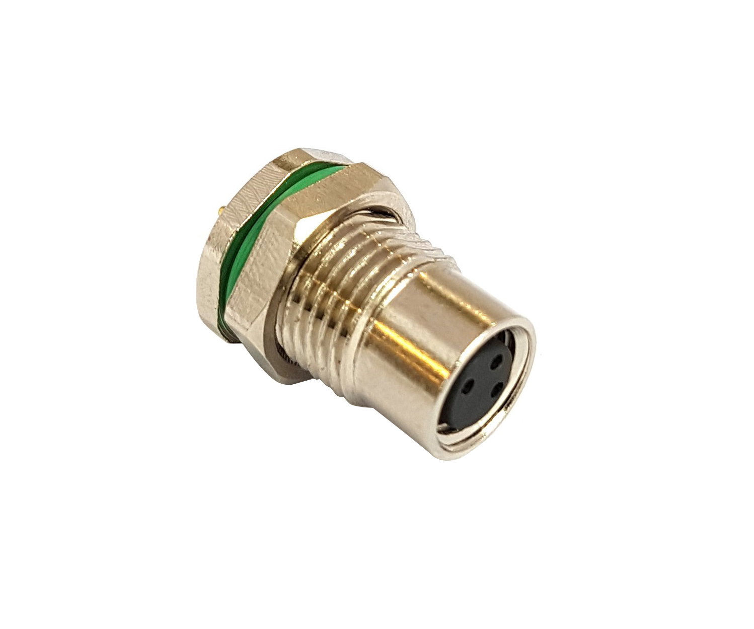 Bulgin Circular Connector, 3 Contacts, Rear, M8 Connector, Socket, Female, IP67, Buccaneer M8 Series