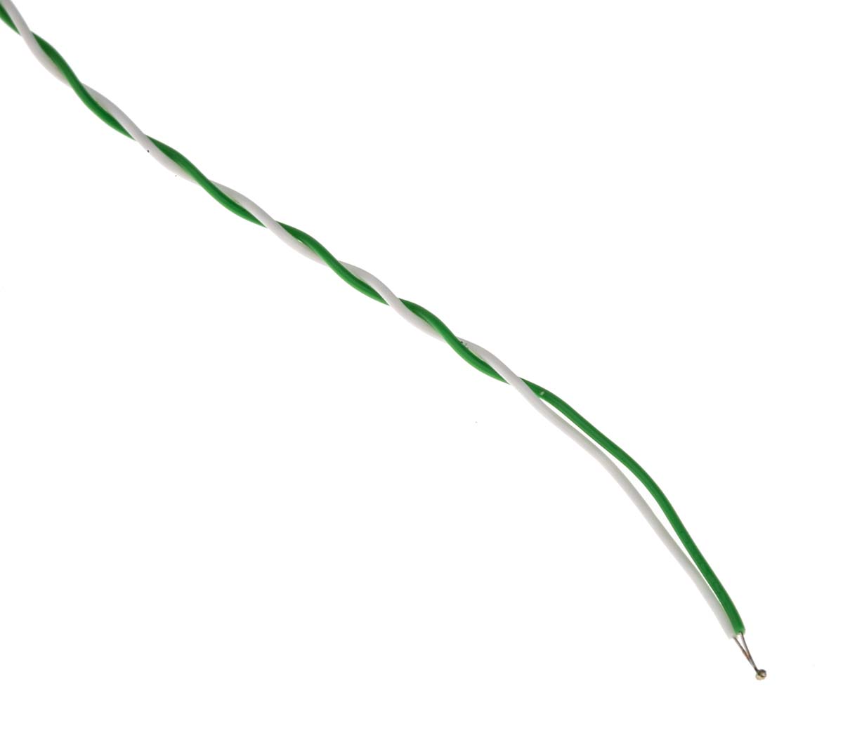 RS PRO Type K Exposed Junction Thermocouple 10m Length, 1/0.2mm Diameter → +260°C