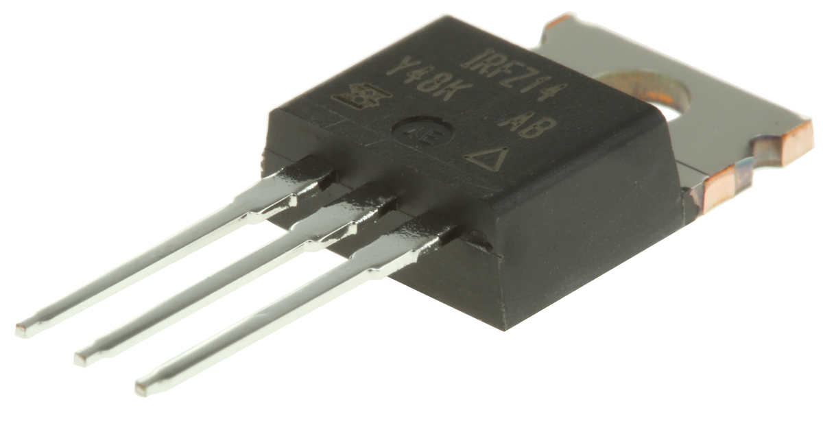 Vishay IRFZ Type N-Channel MOSFET, 10 A, 60 V Enhancement, 3-Pin TO-220
