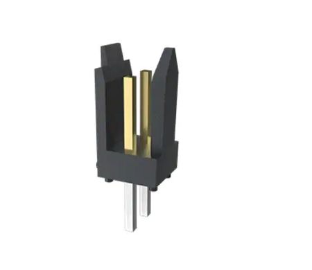 Amphenol Communications Solutions Dubox Series Straight Through Hole PCB Header, 7 Contact(s), 2.54 mm Pitch, 1 Row,