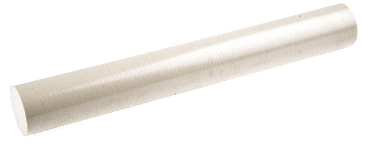 RS PRO Beige Polyetheretherketone PEEK Rod, 300mm x 40mm Diameter