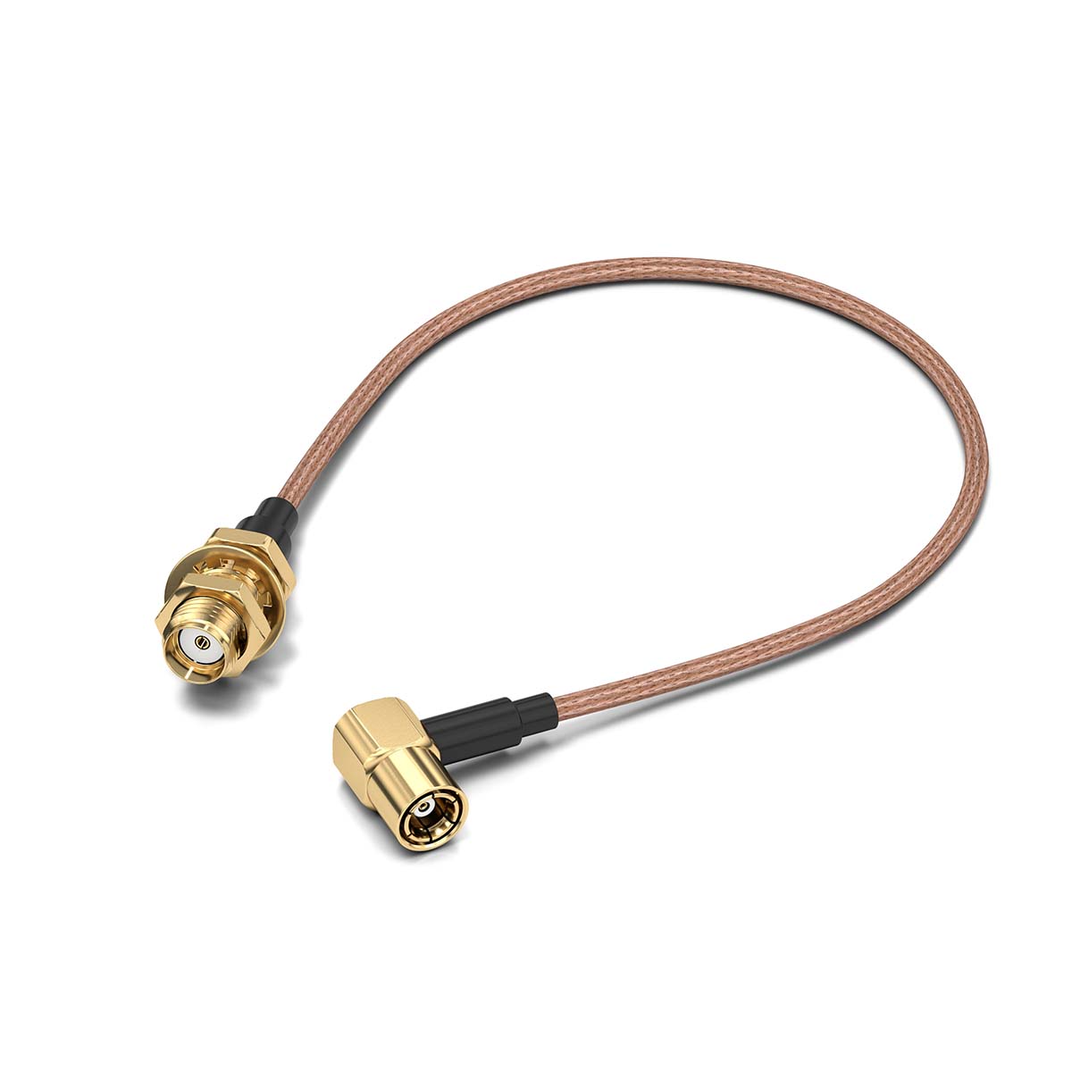 Wurth Elektronik WR-CXASY Series, 152.4 mm, RG178/U Coaxial, Terminated 50 Ω