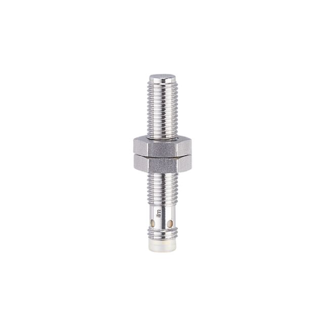 ifm electronic Inductive Threaded Barrel Proximity Sensor, M8, 3 mm Detection, PNP NO, 10 → 30 V dc